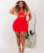Vestido Prada Vermelho Plus Size
