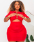Vestido Prada Vermelho Plus Size - comprar online