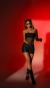Body Zayla Tomara que Caia com Tule Preto
