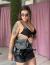 Imagem do Bolsa strass Cores Preto E Prata