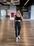 Conjunto Fitness Calça + Top 40graus cores Preto e Verde - Aimone Store
