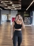 Conjunto Fitness Calça + Top 40graus cores Preto e Verde - loja online