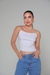 Blusa Feminina Costas Nua Elegante Dupla