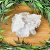 Drusa de Quartzo Cristal - Iluminação e Ampliação - 228g - Peça Única
