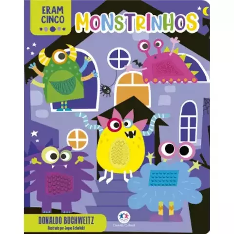 Livro Eram cinco monstrinhos 9786526105641 CC