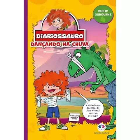 Livro Diariossauro - Dançando na chuva Ciranda Jovem 9788538092995 CC