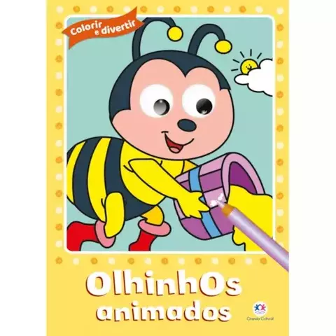 Livro Olhinhos animados Autor: Brij Grampeado 9786555001723 CC