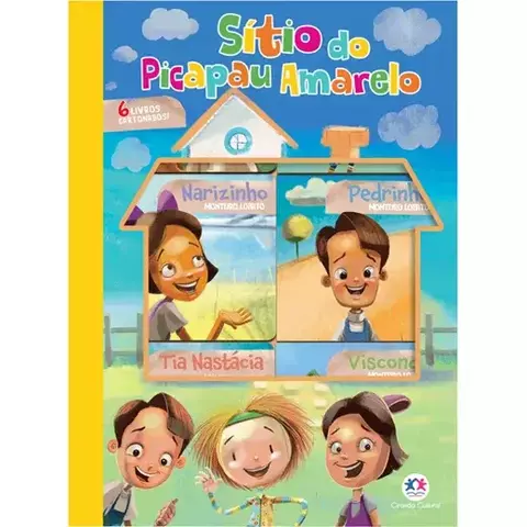 LIVRO SITIO DO PICA PAU AMARELO - BOX COM 6 MINI LIVROS 9788538089322 CC