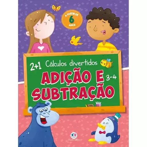 Livro Adição e subtração Apoio escolar 9786555001273 CC