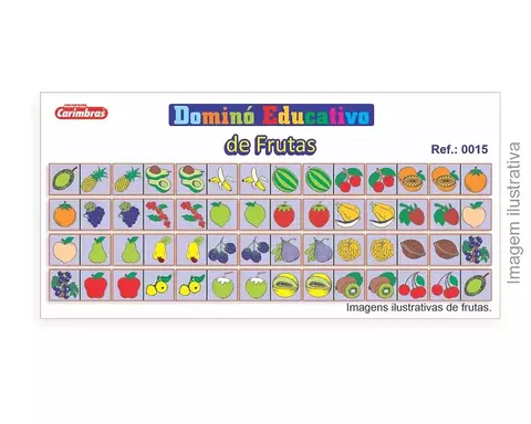 DOMINO DE FRUTAS 0015 CB