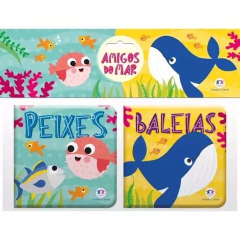 Livro Peixes e Baleias Autor: Susie Banho 9786555006193 CC