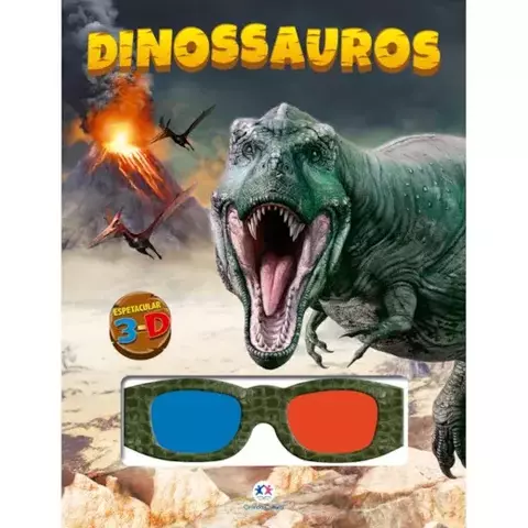 Livro Dinossauros Autor: Ciranda Cu Grampeado 3-D 9786526105399 CC