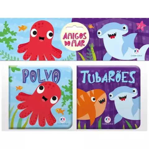 Livro Tubarões e Polvo Autor: Susie Banho 9786555006223 CC