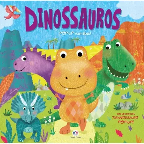 LIVRO DINOSSAUROS - POP UP COM ABAS 9786526106945 CC