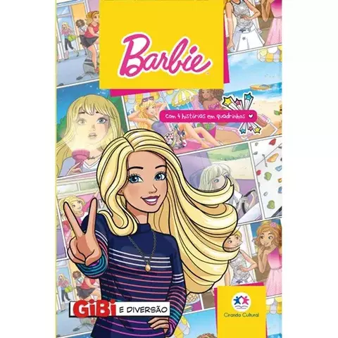 Livro Barbie - A emergência fashion Gibi 9786555005523 9786555005523 CC