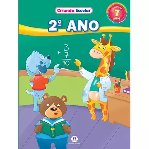 Livro 2º ano Grampeado 48p.,Apoio escolar 9788538066569 CC