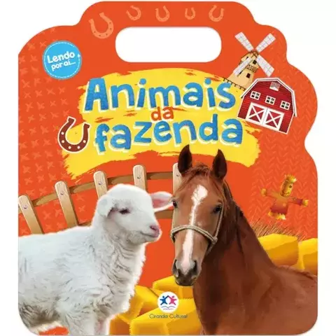 Livro Animais da fazenda Autor: Sus Cartonado com alça 9786555000429 CC