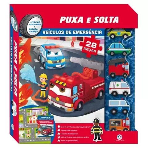 Livro Veículos de emergência Autor: Box presente 9786526109694 CC