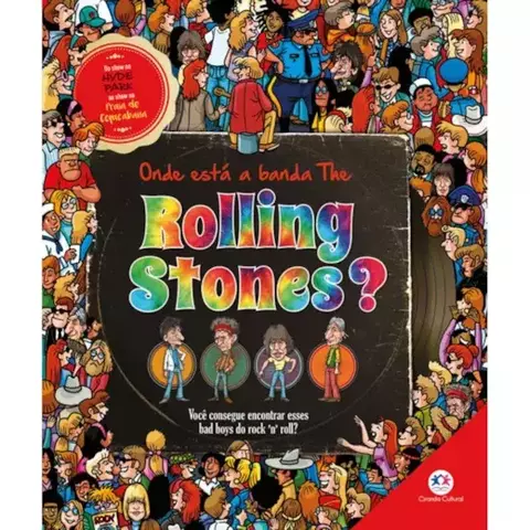 Livro Onde está a banda The Rolling Capa dura 9788538091387 CC