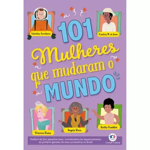 Livro 101 mulheres que mudaram o mundo 9788538094975 CC