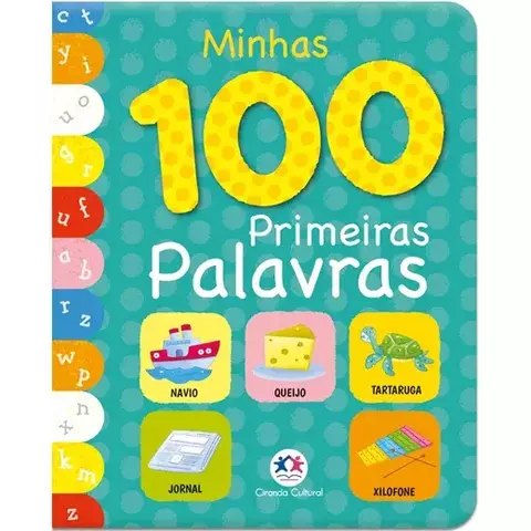 Livro Minhas 100 primeiras palavras Almofadado pequeno 9788538060871 CC
