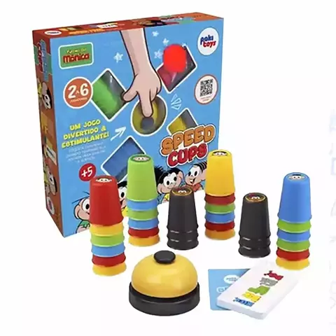 JOGO SPEED CUPS TURMA DA MONICA PK