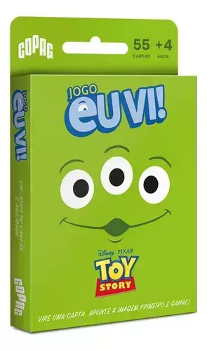 JOGO DE CARTAS EU VI! TOY STORY UNIDADE 34066 - COPAG