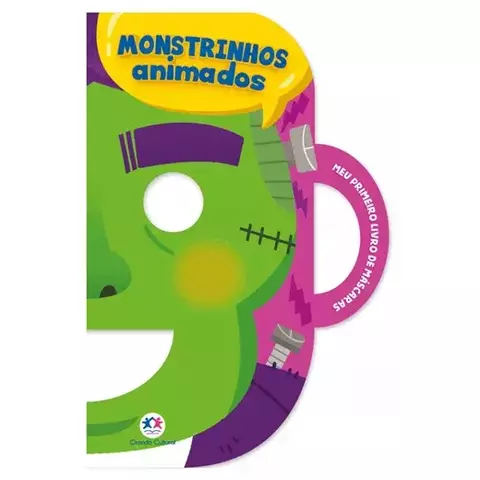 Livro Monstrinhos animados Autor: C cartonado com máscara 9786526110348 CC