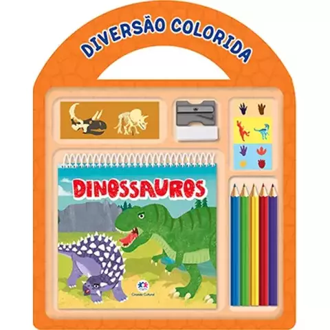 Livro Dinossauros Autor: Ciranda Cu Kit escolar - apontador 9788538095712 CC