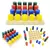 BRINQUEDO PEDAGOGICO MADEIRA PINOS DE ENCAIXE 20PCS UNIDADE 1208 - CARLU