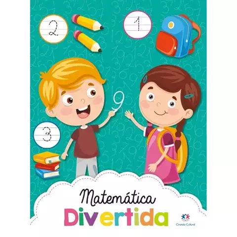 Livro Matemática divertida Grampeado 48p. 9786555004694 CC