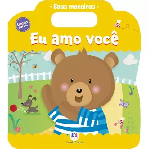 Livro Eu amo você! Cartonado com alça 9788538091943 CC