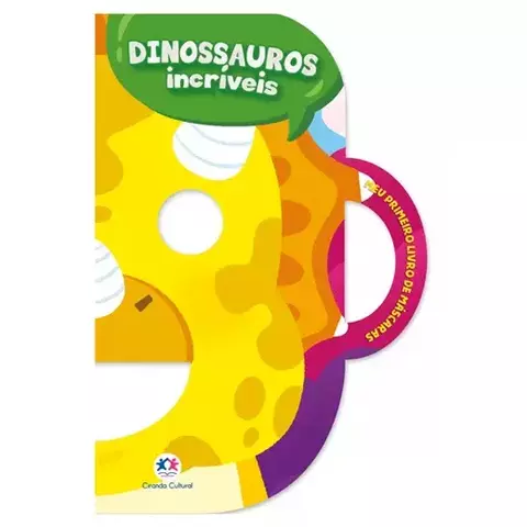 Livro Dinossauros incríveis Autor: cartonado com máscara 9786526110300 CC
