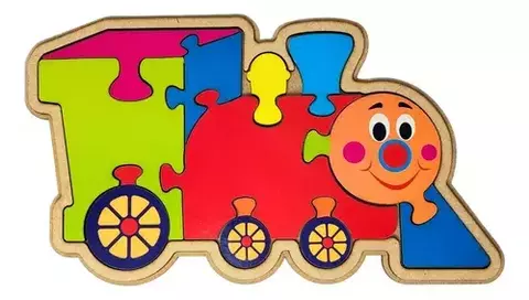 VALE ENCANTADO DOS ÁLACRES QUEBRA-CABEÇA COM BASE TREM 853 MN