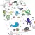 BOBINAS PAPEL OFF SET KIDS FUNDO DO MAR 40CM 50MTS - comprar online