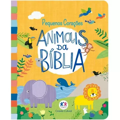 Livro Animais da Bíblia Autor: Cira Almofadado pequeno 9788538079385 CC