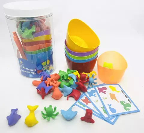 KIT MONTESSORI FUNDO DO MAR MB