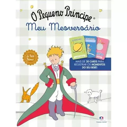Livro O Pequeno Príncipe: Mesversário Grampeado 16p. 9786555005844 CC