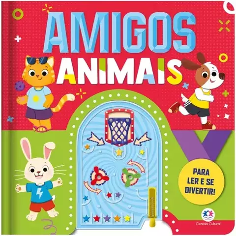 Livro Amigos animais Autor: Igloo B livro + pinball 9786526106129 CC