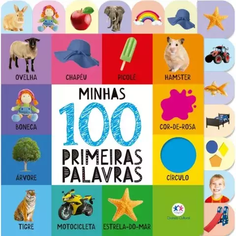 Livro Minhas 100 primeiras palavras Abas 9786526115824 CC