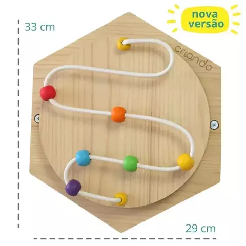 PAINEL SENSORIAL COLMEIA - MONTANHA RUSSA CR