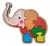 VALE ENCANTADO DOS ÁLACRES QUEBRA-CABEÇA COM BASE ELEFANTE 818 MN