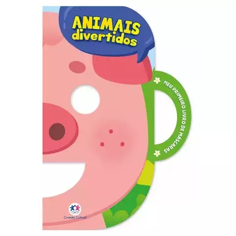 Livro Animais divertidos Autor: Cir cartonado com máscara 9786526110294 CC