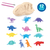 AN2403 - BRINQUEDO DE PLASTICO - DINOSSAUROS - 7898706187070 na internet