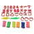 Massa modelar 34 pecas - numeros, sinais e formas - 300g 7899550901911 MK - comprar online