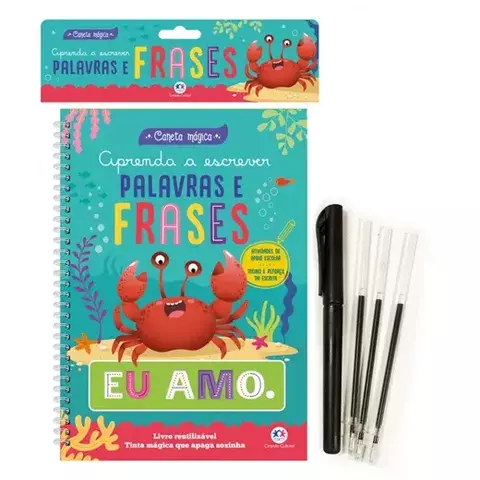 Livro Aprenda a escrever - Palavras Caneta mágica 9788538099529 CC