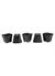 MINI_VASO_QUADRADO_PARA_SUCULENTAS_PRETO_5_UNIDADES_REF:2852