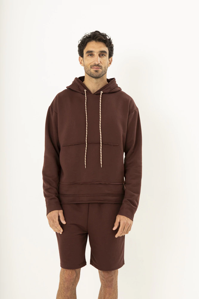 Bermuda Moletom Stripe