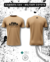 Camiseta CAV - Military Coyote