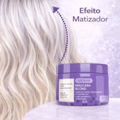 Mascara Capilar Softhair Matizador Blond 280g - loja online